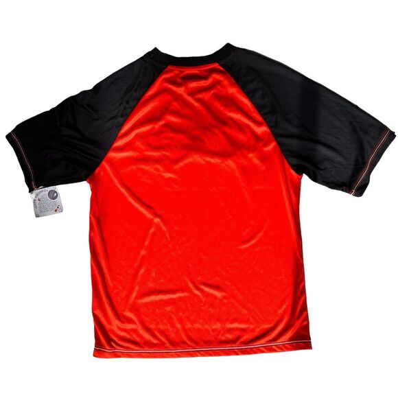 Miami Marlins Jersey Shirt Mens Large Arm Patch Logo Orange Sportswear Teamwear - Picture 5 of 11